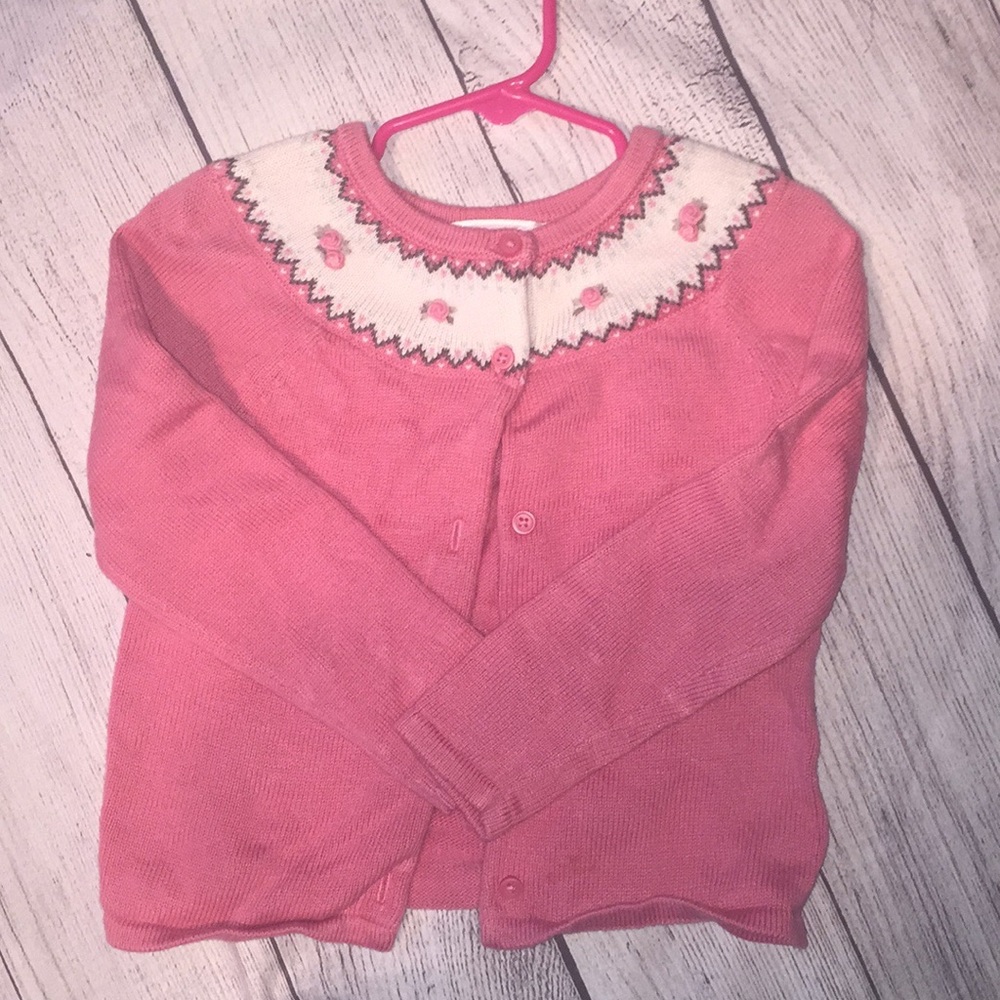 Pink Rose Janie & Jack Cardigan